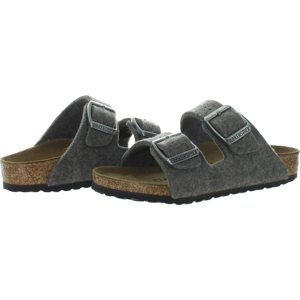 商品Birkenstock|Birkenstock Boys Arizona Wool Embroidered Footbed Sandals,价格¥101,第2张图片详细描述