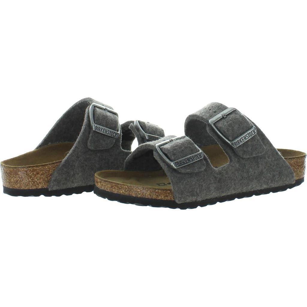 商品Birkenstock|Birkenstock Boys Arizona Wool Embroidered Footbed Sandals,价格¥95,第4张图片详细描述