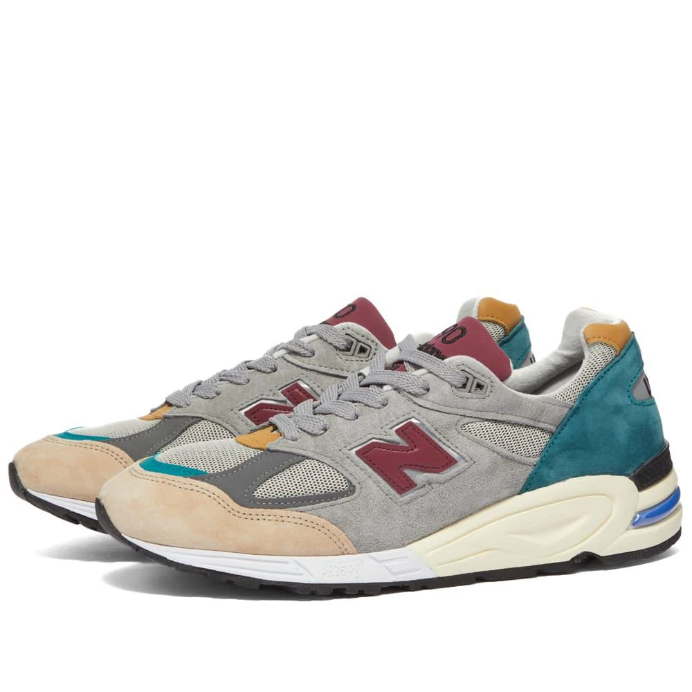 商品New Balance|男款 新百伦 美产990v2 休闲鞋,价格¥1951,第1张图片