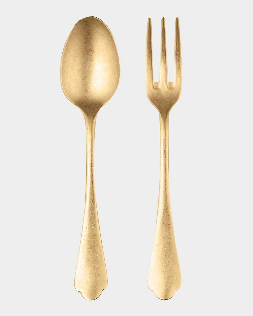 商品Mepra|Dolce Vita Pewter Oro Serving Utensil Set,价格¥1607,第1张图片