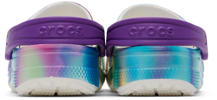 商品Crocs|Kids Multicolor Classic Solarized Sandals,价格¥428,第2张图片详细描述