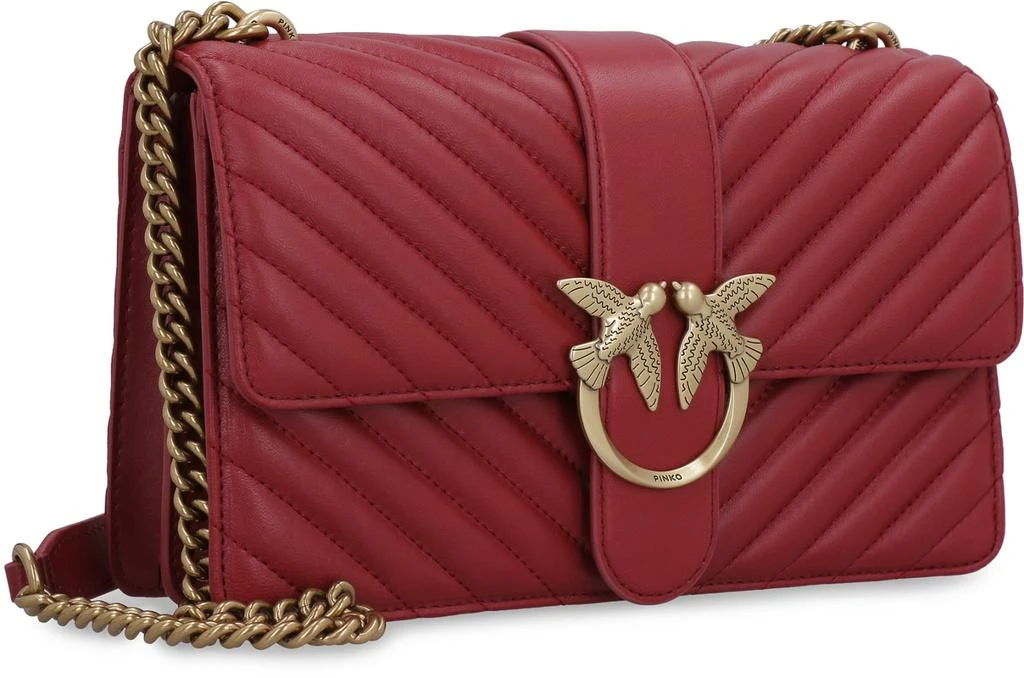商品PINKO|Pinko Classic Love Icon Quilted Leather Crossbody Bag,价格¥1837,第3张图片详细描述