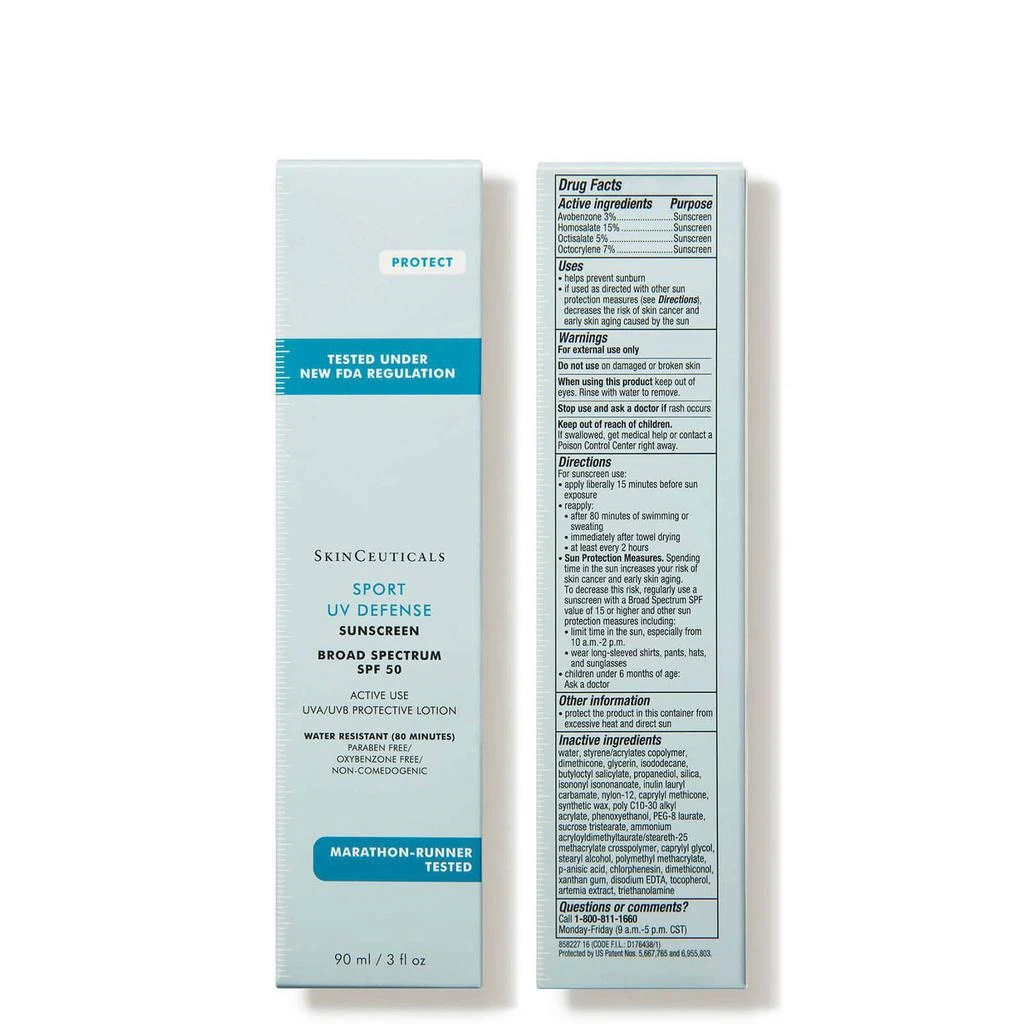 商品SkinCeuticals|极致运动防水防晒霜 SPF50 90ml,价格¥298,第4张图片详细描述