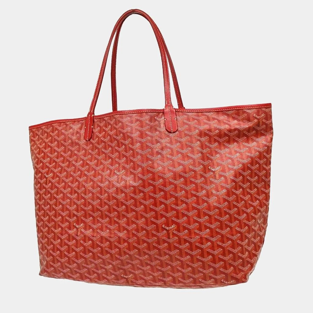 商品[二手商品] Goyard|Goyard Red PVC, Leather Saint Louis GM Tote Bag,价格¥23347,第2张图片详细描述