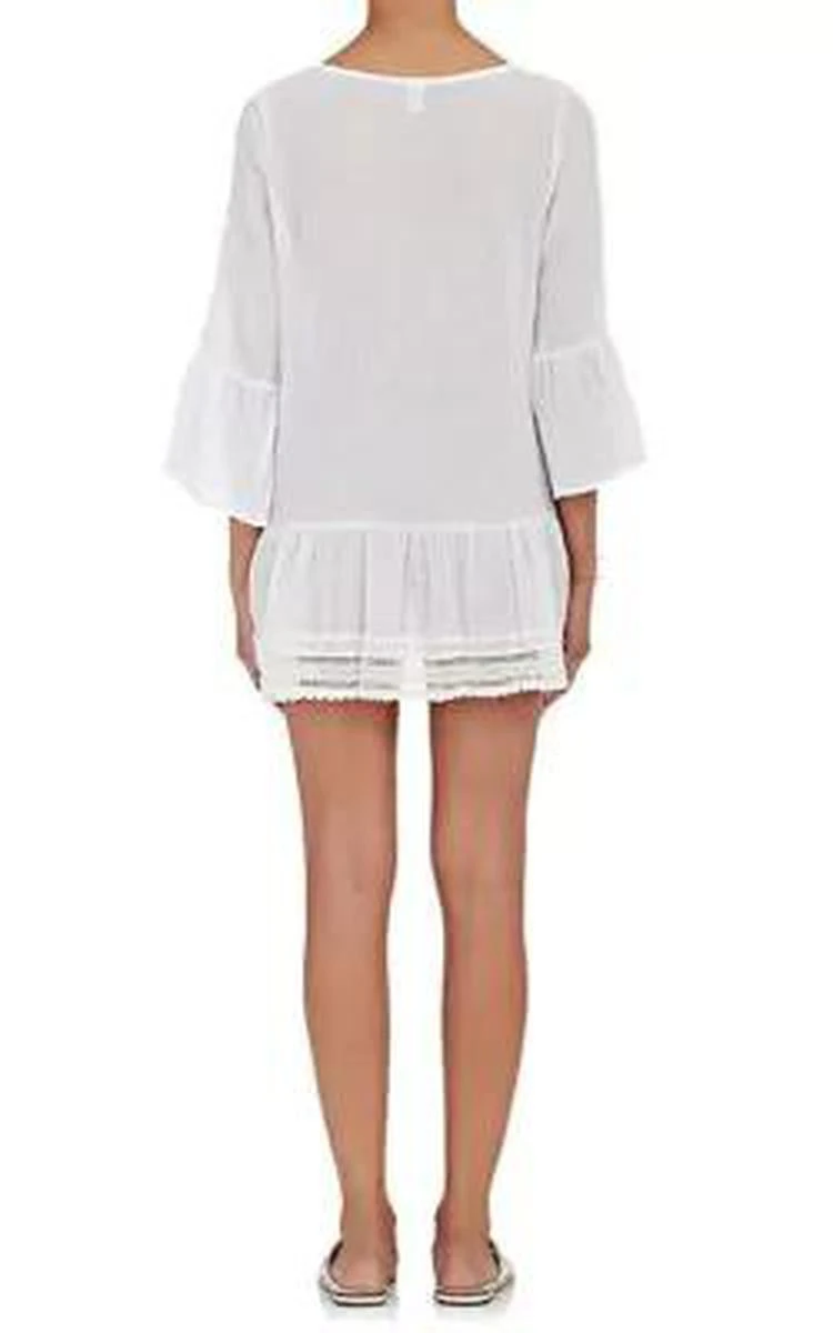 商品Eberjey|Tessa Cotton Cover-Up Dress,价格¥657,第2张图片详细描述