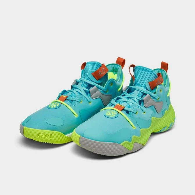 商品Adidas|男款 Harden Vol. 6 篮球鞋 哈登6代 湖蓝色,价格¥860,第2张图片详细描述