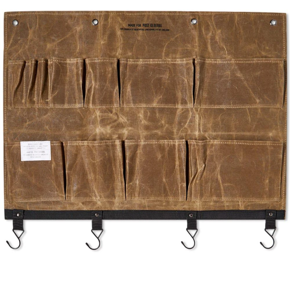 商品Post General|Post General Waxed Canvas Wall Pocket - Large,价格¥408,第1张图片