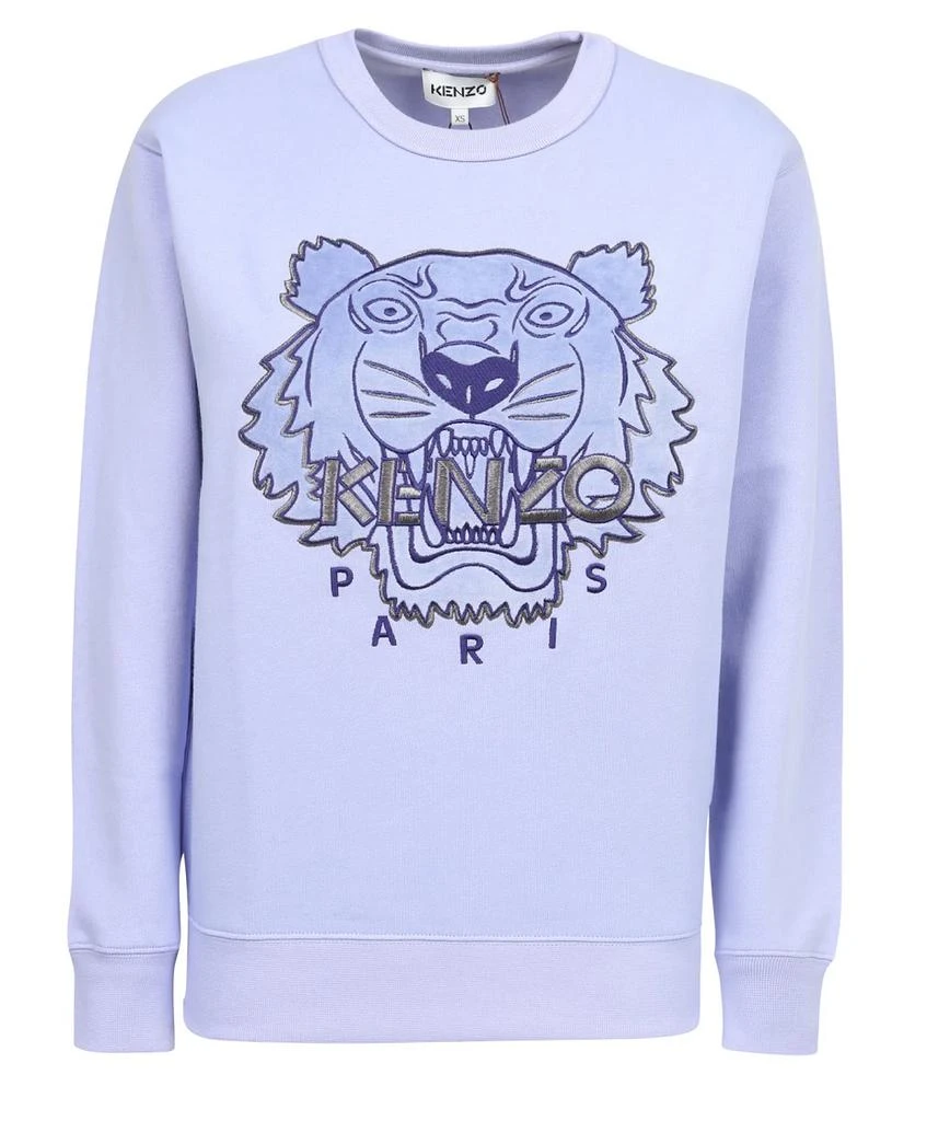 商品Kenzo|Kenzo Ladies Glycine Tiger Print Cotton Logo Sweatshirt, Size Medium,价格¥1148,第1张图片