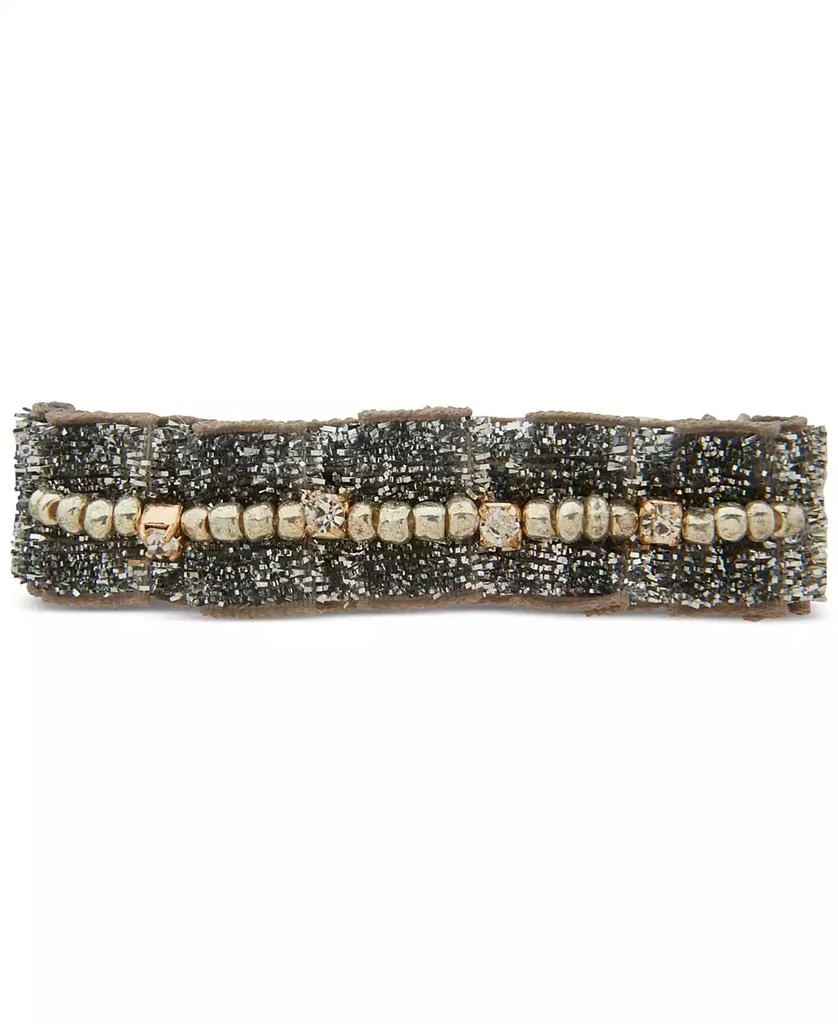 商品Lonna & Lilly|Gold-Tone 2-Pc. Set Gray Crystal Barrettes,价格¥194,第1张图片