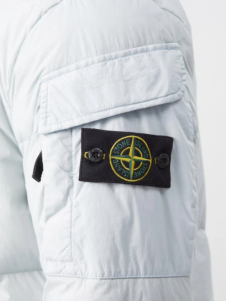 商品Stone Island|Quilted down hooded jacket,价格¥8836,第3张图片详细描述