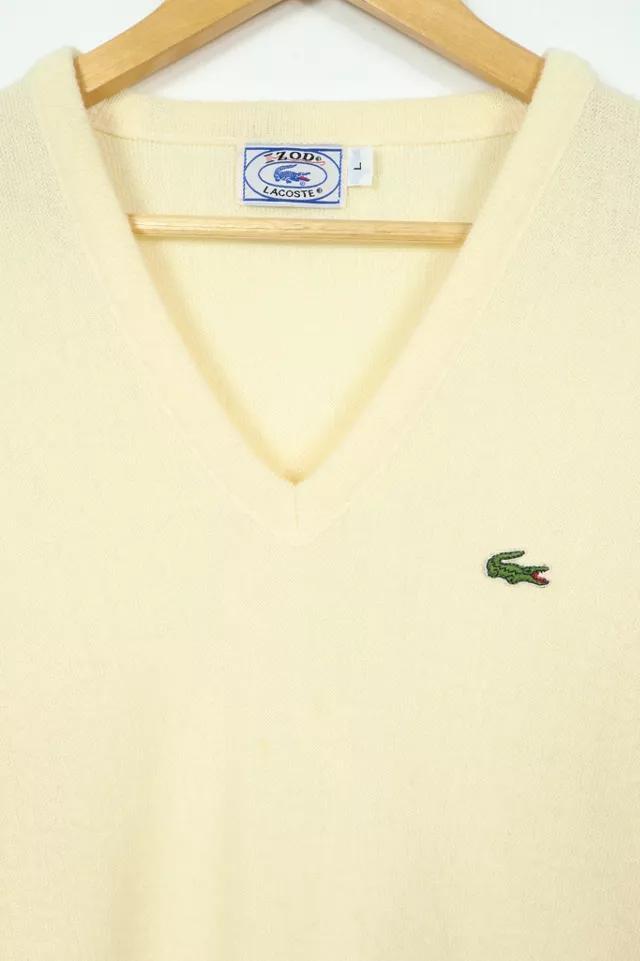 商品Lacoste|Vintage Lacoste V-Neck Sweater,价格¥692,第4张图片详细描述
