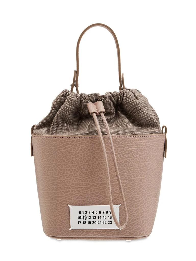 商品MAISON MARGIELA|5ac Bucket Grained Leather Bucket Bag,价格¥10253,第1张图片