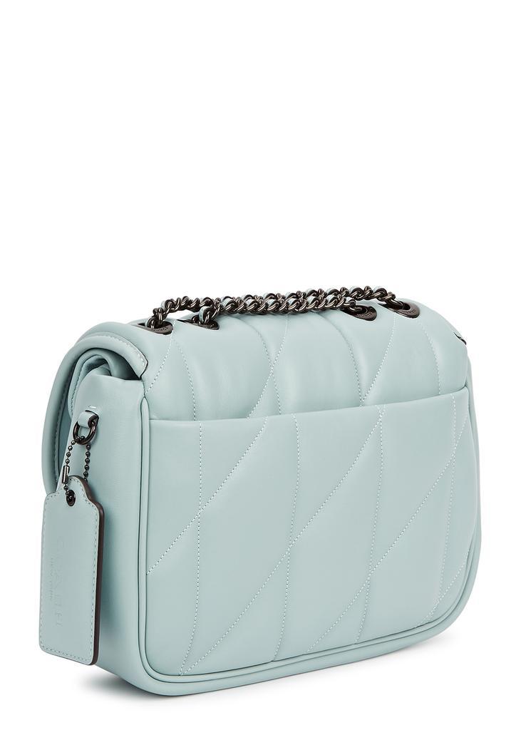 商品Coach|Madison blue quilted leather shoulder bag,价格¥4369,第4张图片详细描述