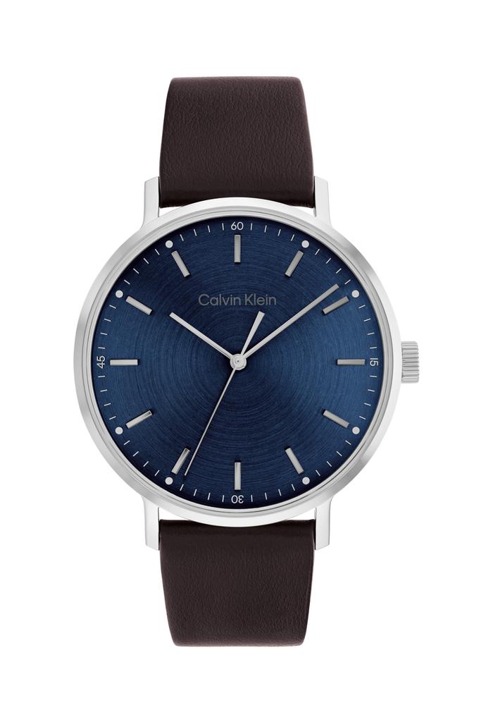Calvin Klein Gents Modern Mesh Blue Dial Strap Watch商品第1张图片规格展示