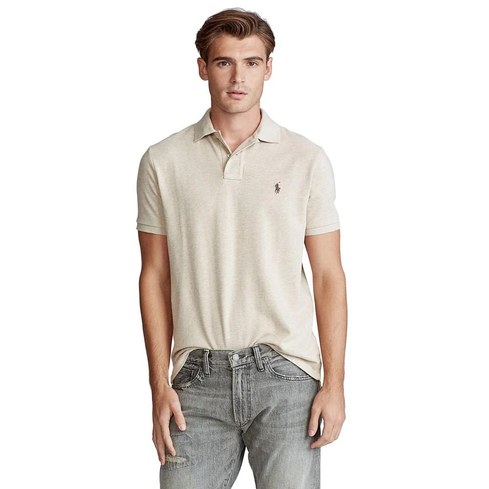 商品Ralph Lauren|拉夫劳伦 经典款 男士针织POLO衫 纯棉 多色可选,价格¥714,第1张图片