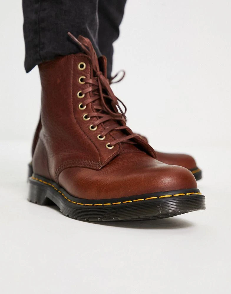 商品Dr. Martens|Dr Martens 1460 Pascal 8 eye boots in cashew ambassador,价格¥1931,第3张图片详细描述