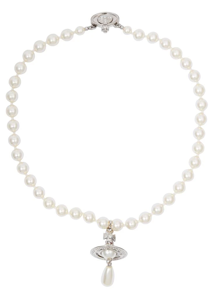 商品Vivienne Westwood|One Row orb faux pearl choker,价格¥1790,第1张图片