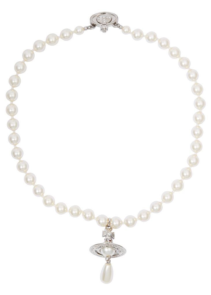 商品Vivienne Westwood|One Row orb faux pearl choker,价格¥1613,第1张图片