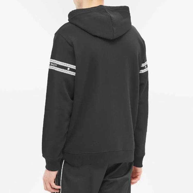 商品[国内直发] Givenchy|链条印花连帽卫衣 男款 黑色,价格¥5259,第6张图片详细描述