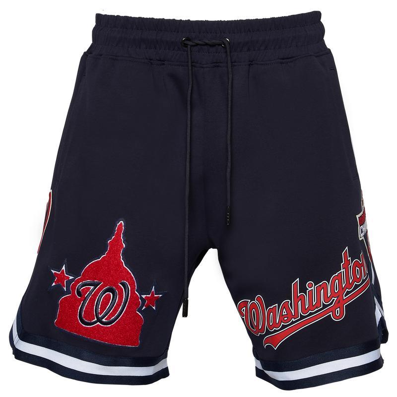 商品Pro Standard|Pro Standard Nationals Team Logo Shorts - Men's,价格¥716,第4张图片详细描述