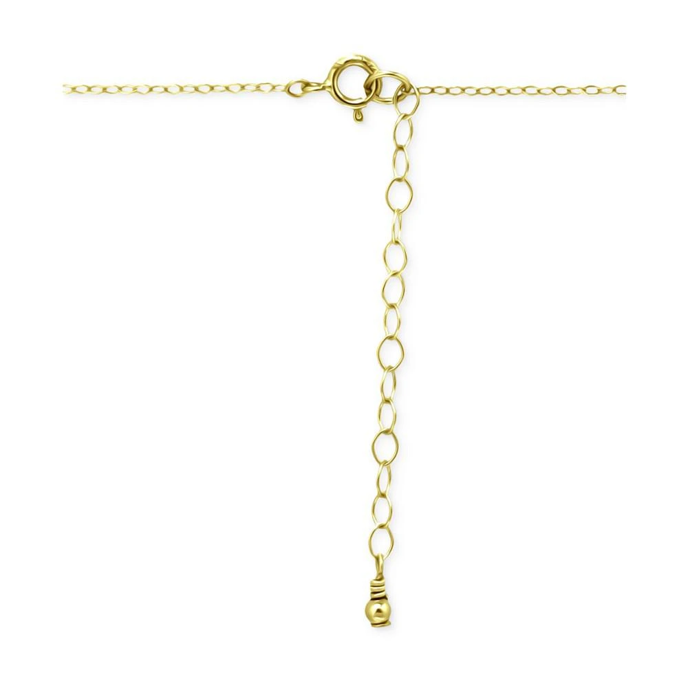 商品Giani Bernini|Cubic Zirconia Octagon Halo Pendant Necklace in 18k Gold-Plated Sterling Silver 16" + 2" extender, Created for Macy's,价格¥209,第4张图片详细描述