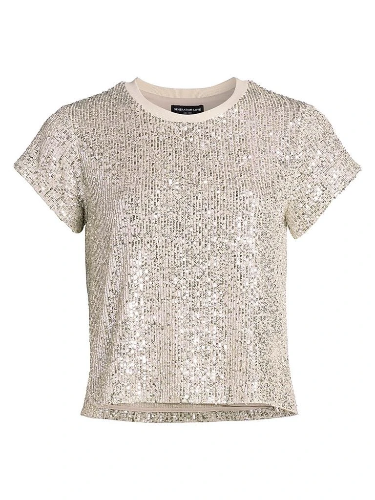 商品Generation Love|Kai Sequin Top,价格¥1472,第1张图片