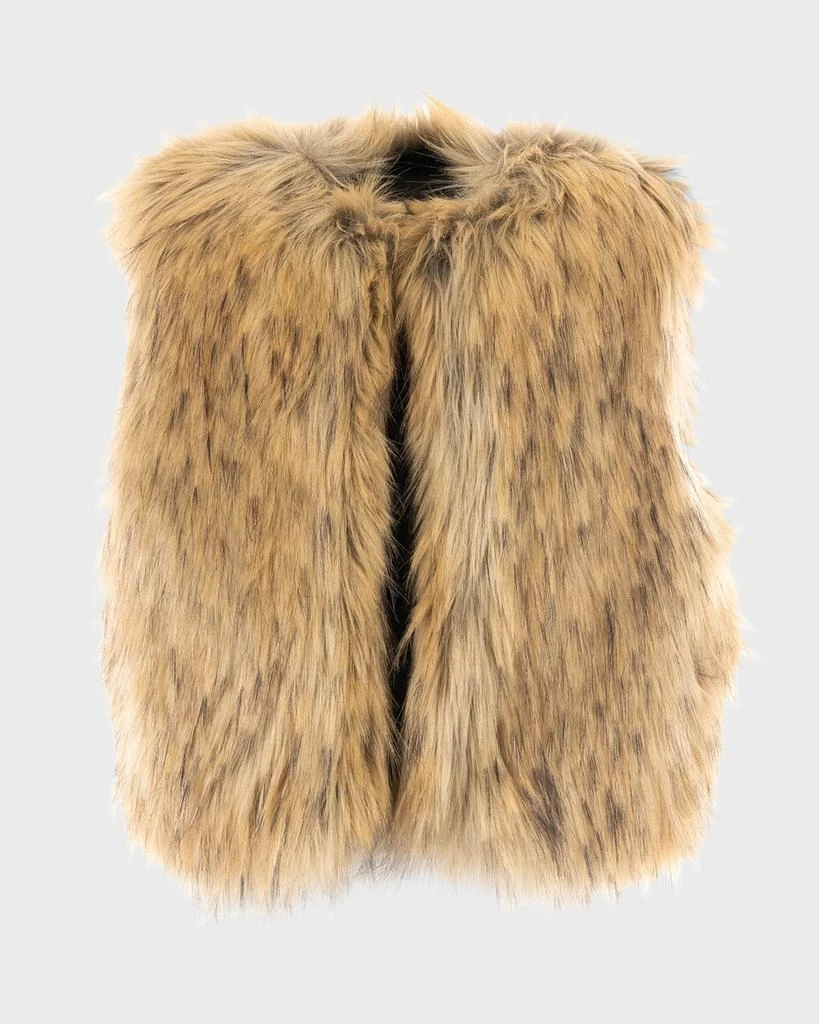 商品Fabulous Furs|Kid's Fashion Faux Fur Vest, Size XXS-L,价格¥765,第1张图片