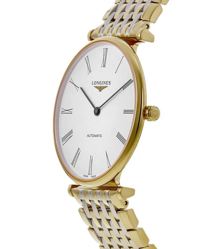 商品Longines|Longines La Grande Classique Automatic White Dial PVD Yellow Steel Unisex Watch L4.918.2.11.7,价格¥12293,第3张图片详细描述