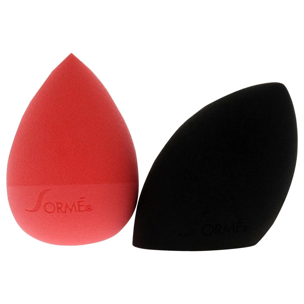 商品Sorme Cosmetics|Dew Drop Hybrid Silicone Infused Blender by  for Women - 2 Pc Sponge,价格¥76,第2张图片详细描述