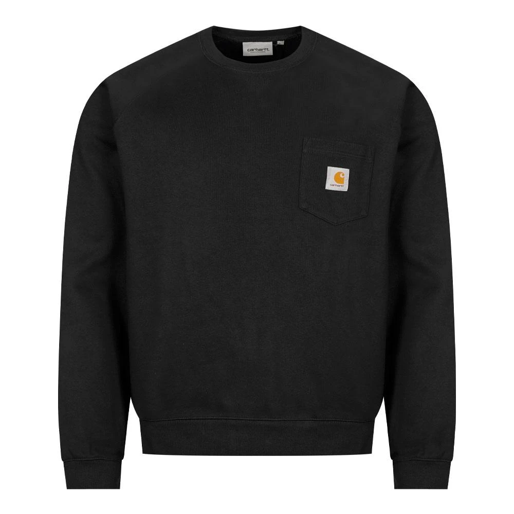 商品Carhartt WIP|Carhartt WIP Pocket Sweat - Black,价格¥739,第1张图片