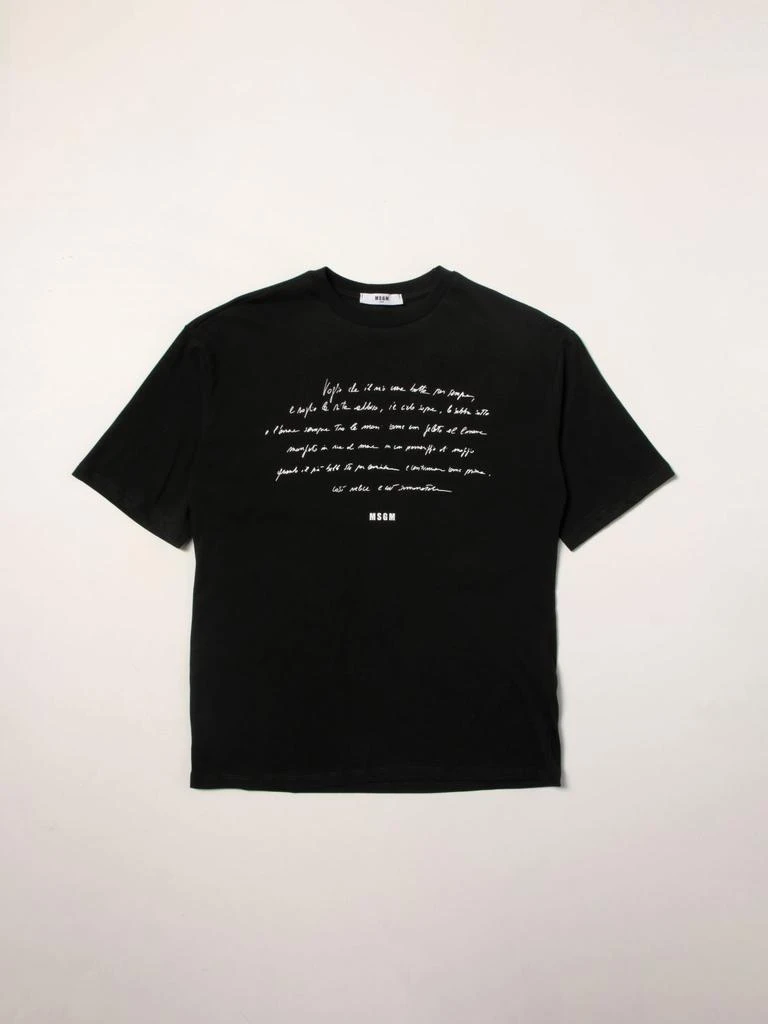 商品MSGM|Msgm Kids cotton t-shirt with logo,价格¥398,第1张图片