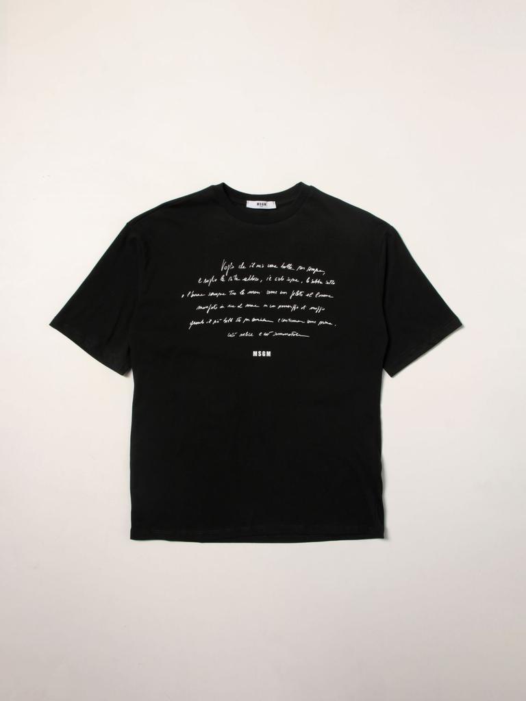 商品MSGM|Msgm Kids cotton t-shirt with logo,价格¥367,第1张图片