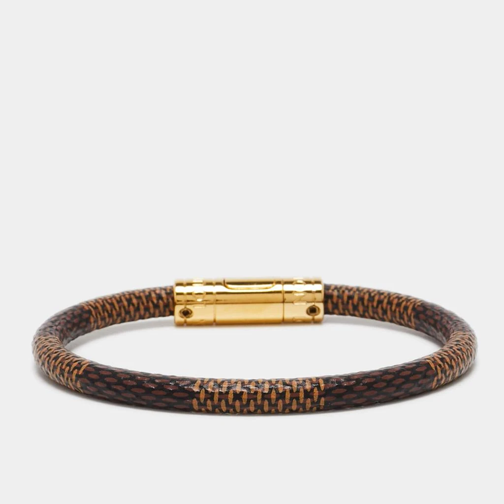 商品[二手商品] Louis Vuitton|Louis Vuitton Brown Damier Canvas Keep It Bracelet,价格¥1666,第3张图片详细描述