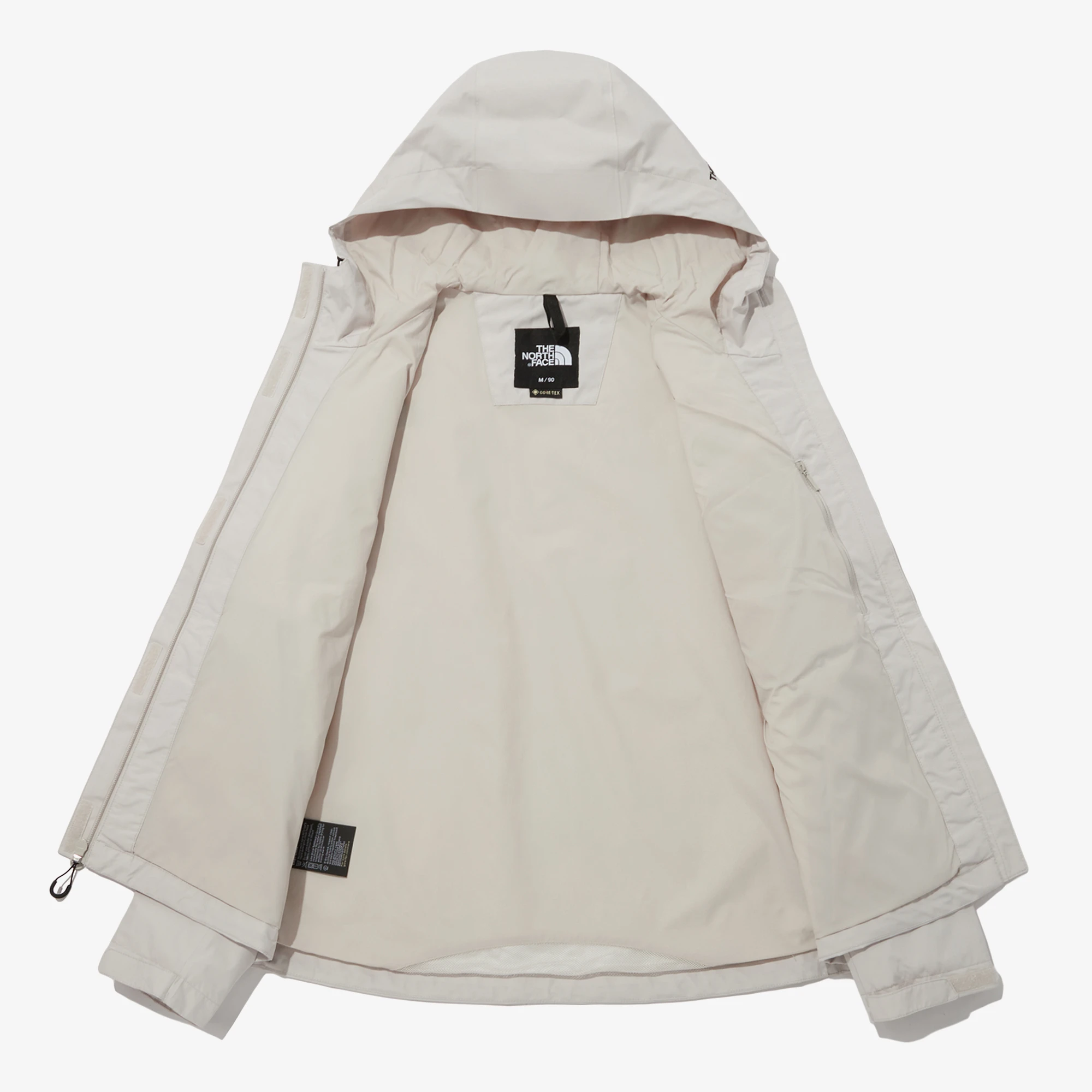 【Brilliant|北面特惠】北面女式 Gore-Tex 生态登山夹克 W'S GTX ECO-HIKE JACKET WHITE_SAND NJ2GP35C 商品