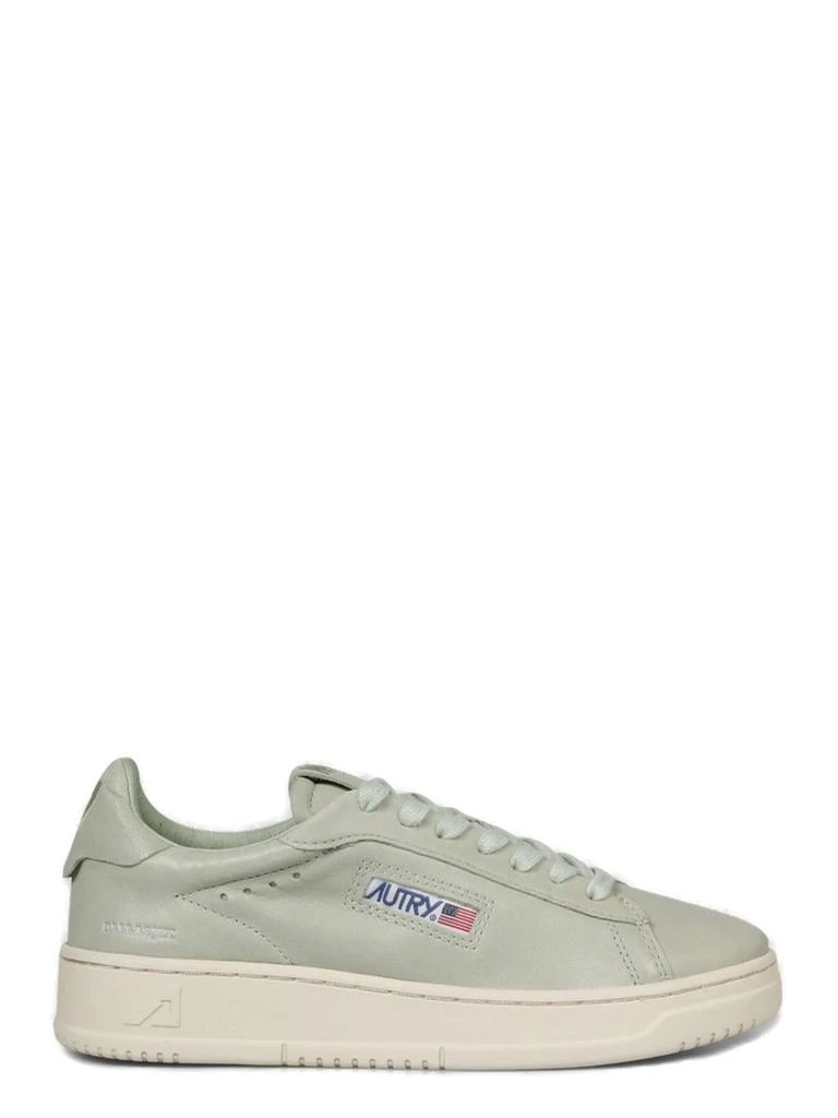 商品Autry|Autry Dallas Logo Patch Low-Top Sneakers,价格¥1393,第1张图片