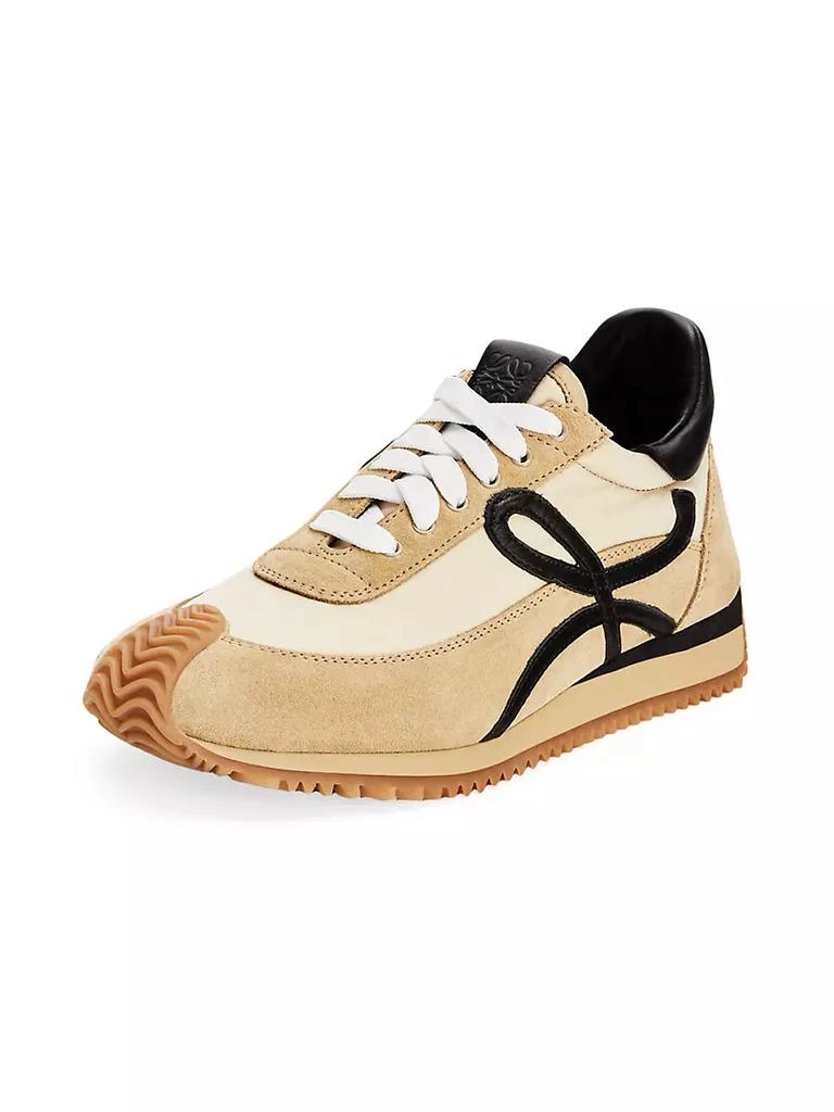 商品Loewe|Flow Runner Mix Leather Sneakers,价格¥5927,第2张图片详细描述