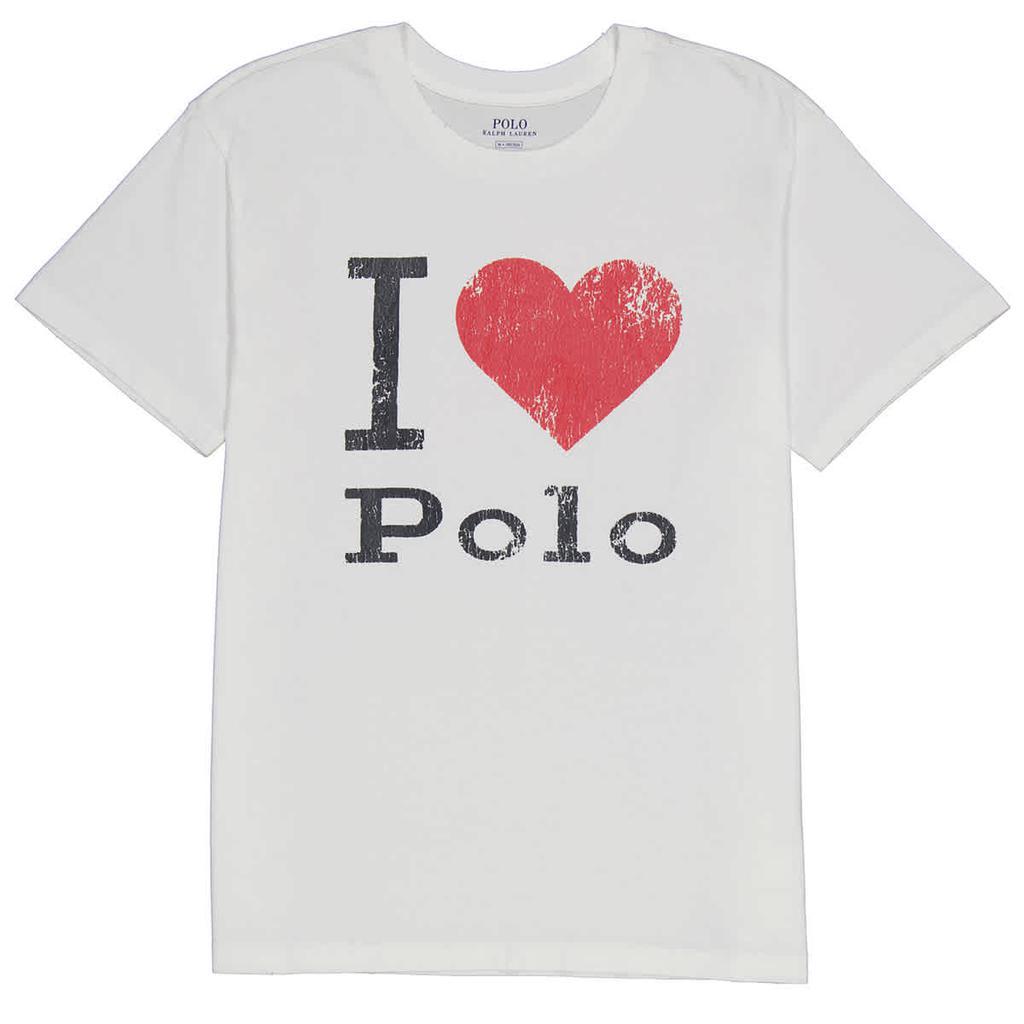 商品Ralph Lauren|Polo Ralph Lauren Crackled Print T-shirt, Size Large,价格¥184,第1张图片