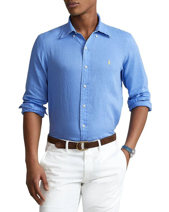 Classic Fit Linen Button Down Shirt 商品