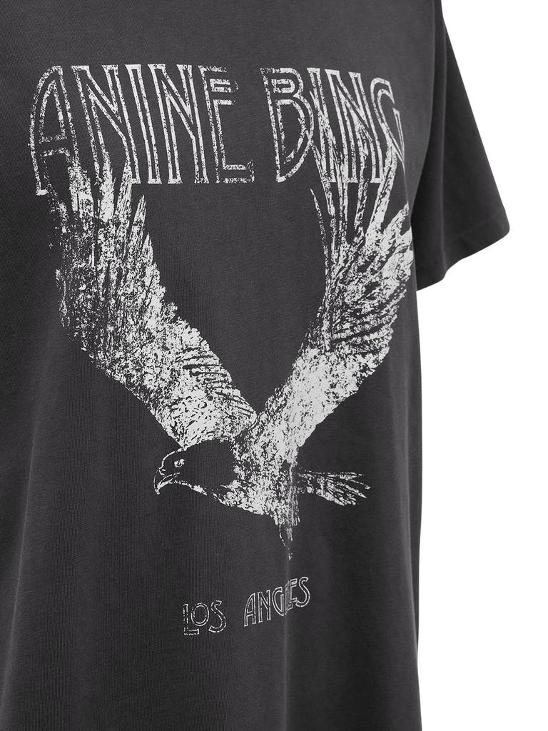 商品ANINE BING|Lili Eagle Print Cotton Jersey T-shirt,价格¥766,第3张图片详细描述