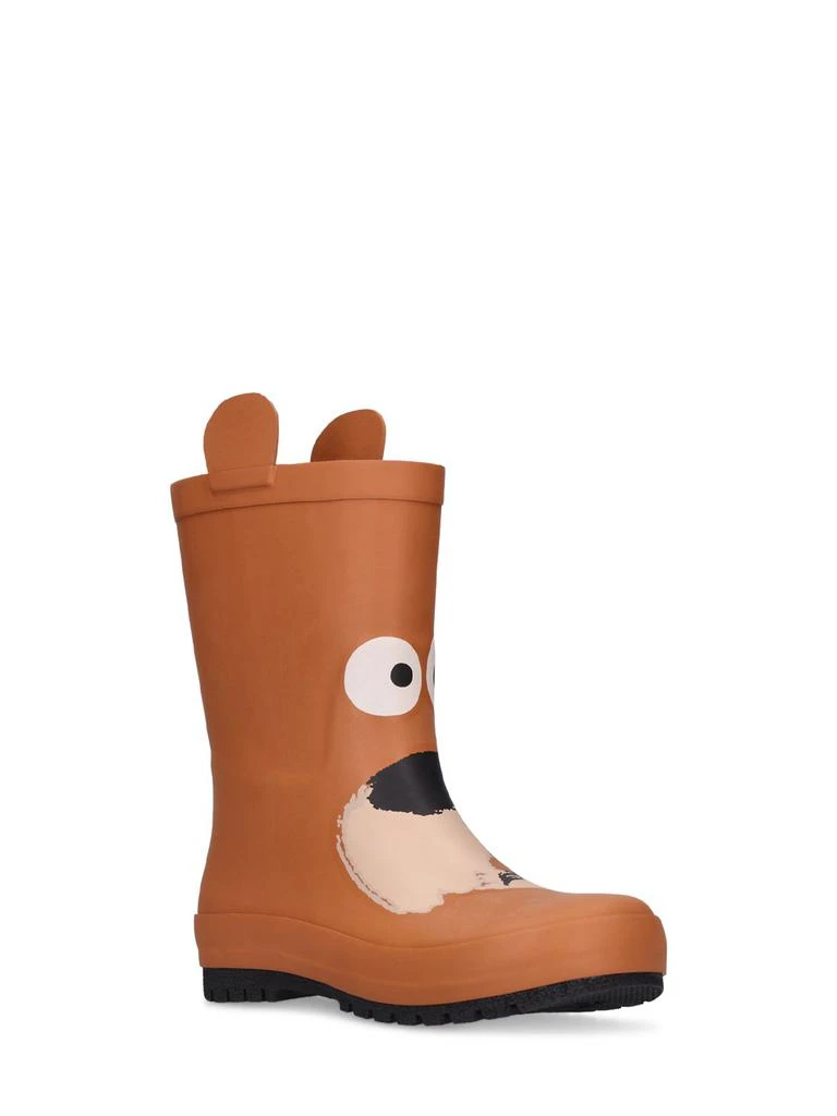 商品Stella McCartney|Bear Print Rubber Rain Boots,价格¥331,第1张图片详细描述