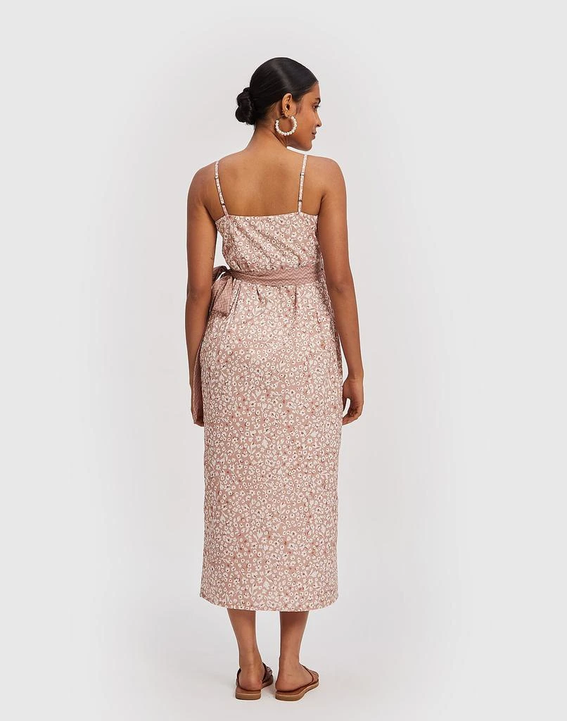 商品Madewell|Reistor Strappy Wrap Dress,价格¥554,第4张图片详细描述