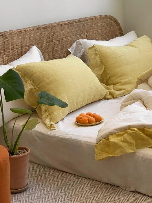 商品SHAREROOM|Linen Frill Bedding 4 Colors,价格¥2462,第1张图片