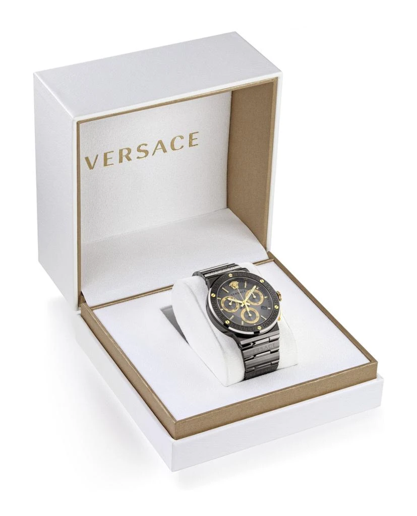 商品Versace|Greca Logo Chronograph Watch,价格¥9245,第4张图片详细描述