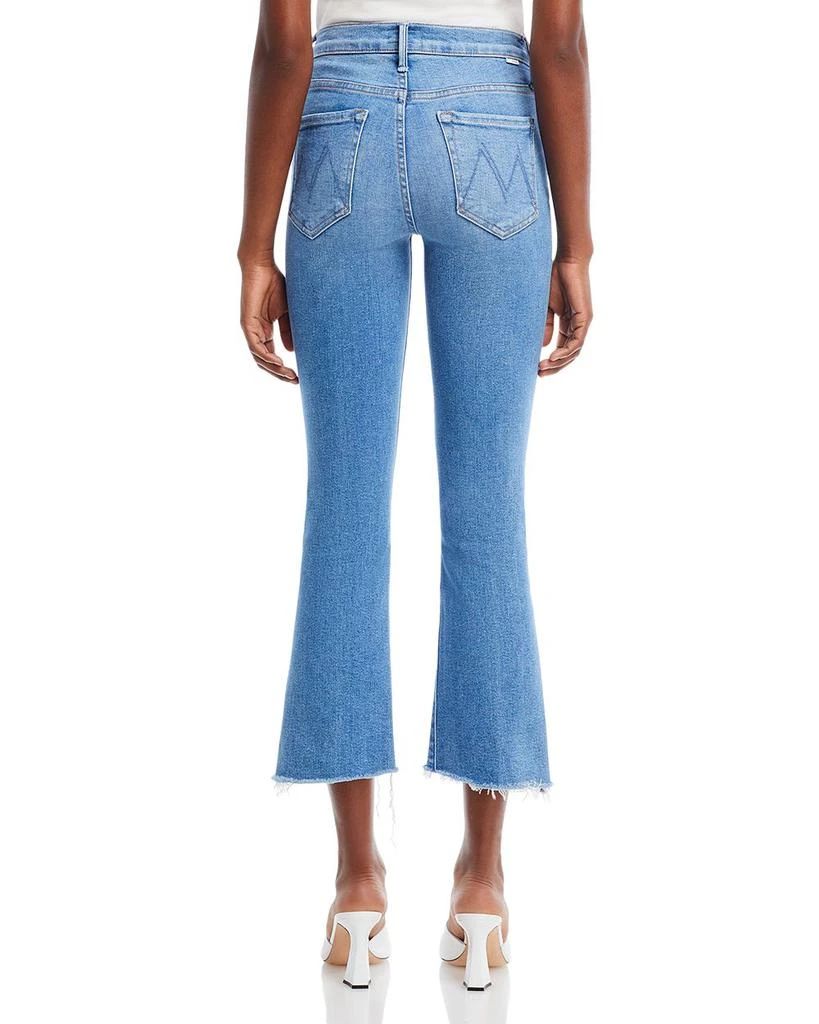 商品MOTHER|The Insider High Rise Crop Step Fray Bootcut Jeans,价格¥1292,第3张图片详细描述