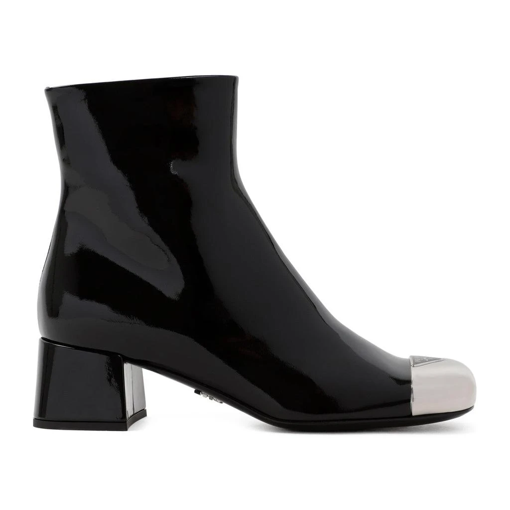 商品Prada|PRADA  LEATHER ANKLE BOOTS SHOES,价格¥7043,第1张图片