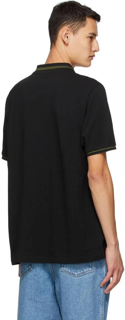 商品Loewe|Black Anagram Embroidered Polo,价格¥1819,第3张图片详细描述