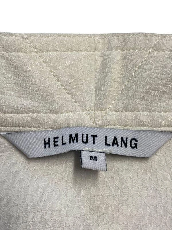 商品[二手商品] Helmut Lang|Helmut Lang Jacquard Blouse In White Viscose,价格¥2473,第2张图片详细描述