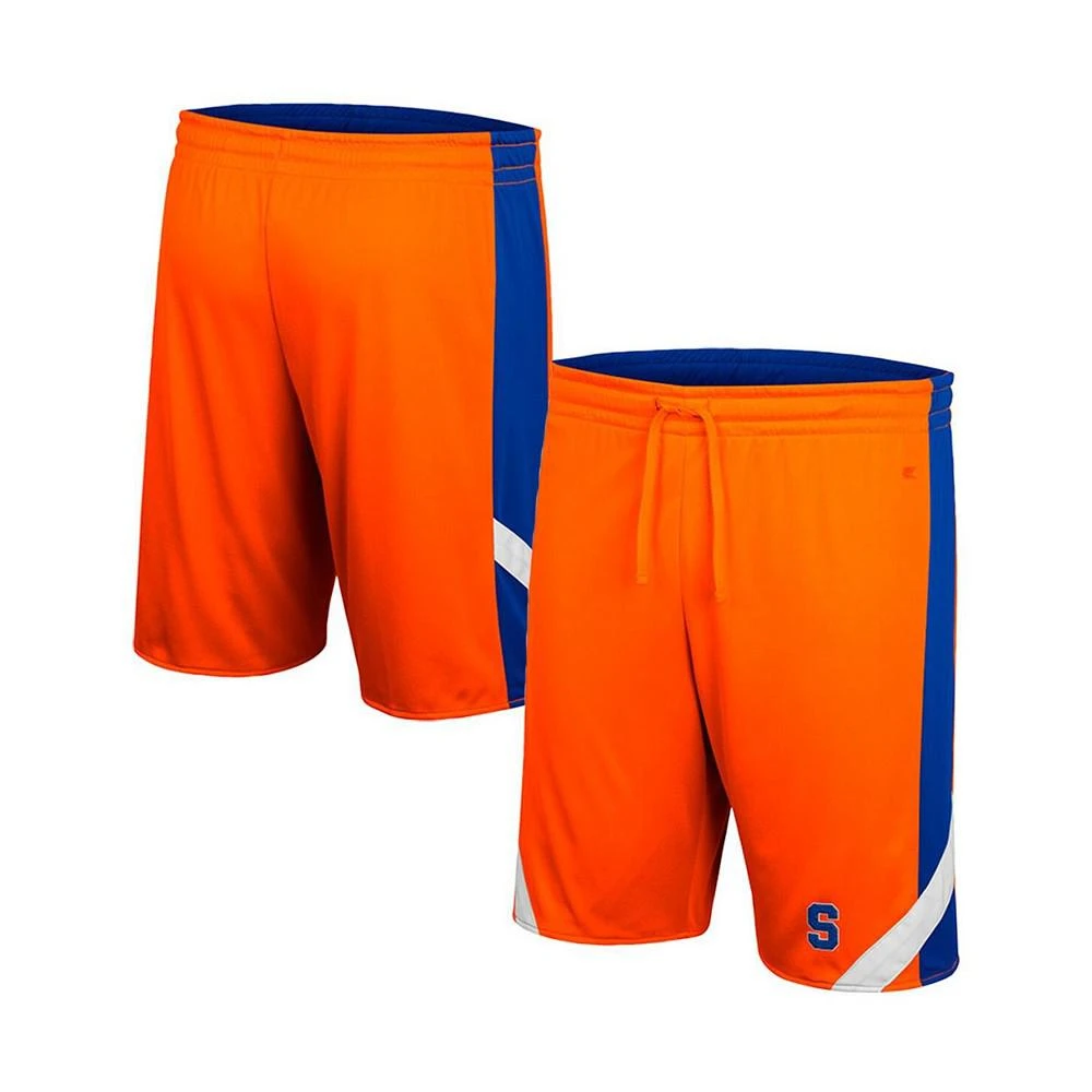 商品Colosseum|Men's Orange, Navy Syracuse Orange Am I Wrong Reversible Shorts,价格¥269,第1张图片