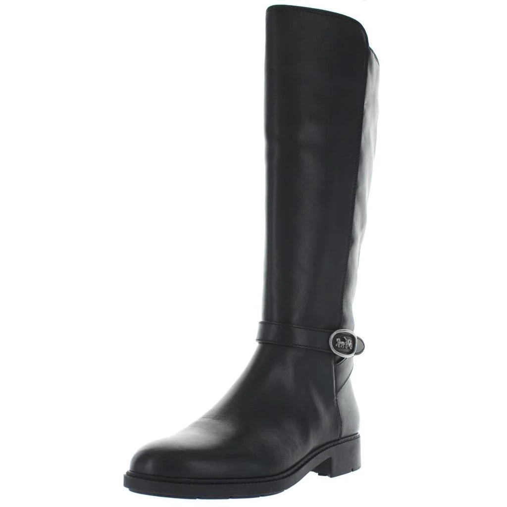 商品Coach|Coach Womens Ruby Leather Knee High Riding Boots,价格¥872,第1张图片