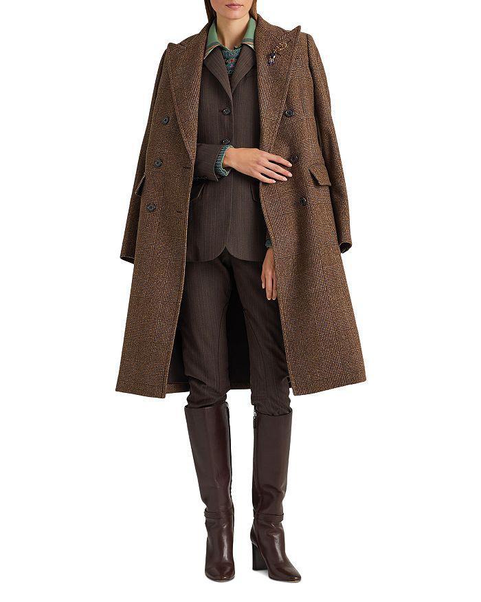 商品Ralph Lauren|Double Breasted Wool Blend Coat,价格¥4441,第3张图片详细描述